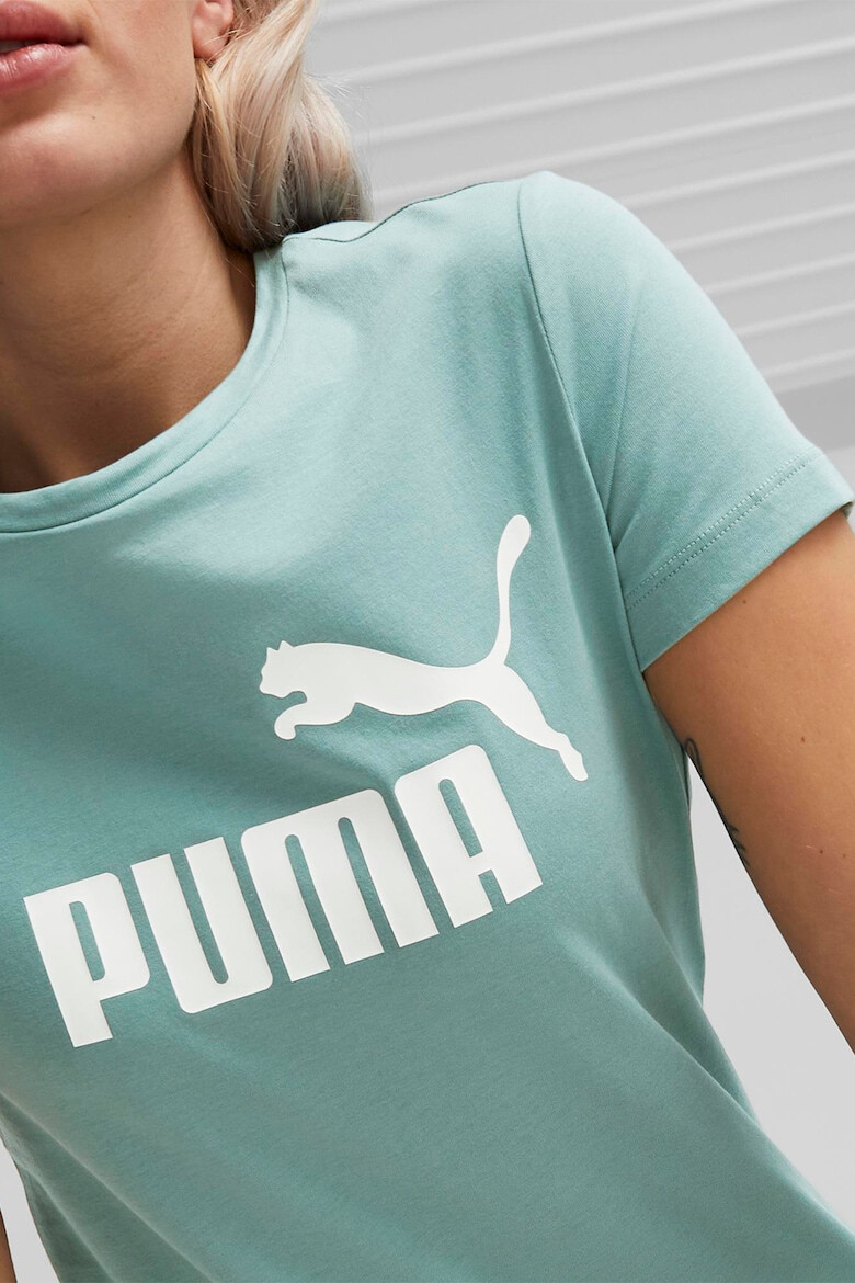 Puma Tricou din bumbac cu logo Essentials - Pled.ro