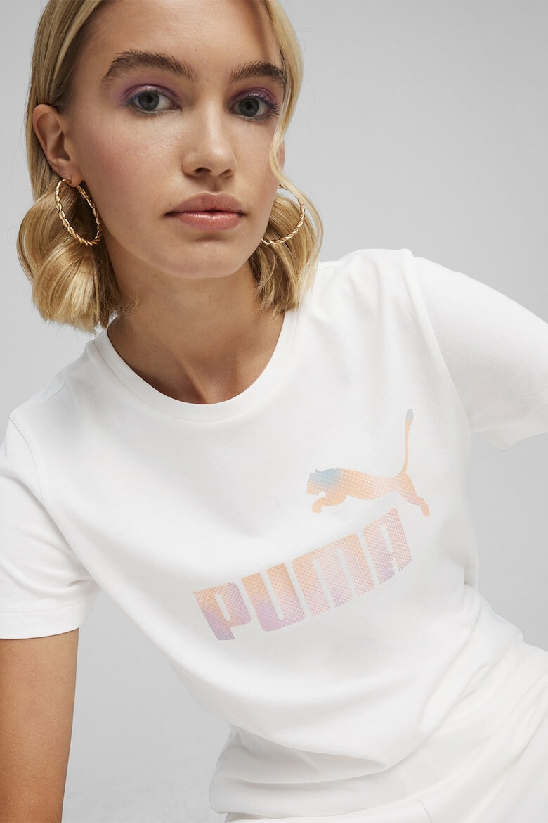 Puma Tricou din bumbac Ess+ Summer Daze - Pled.ro