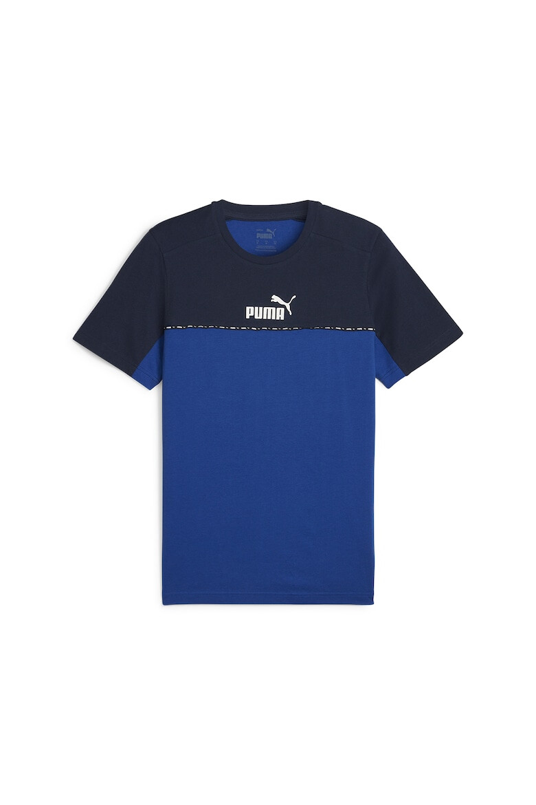 Puma Tricou din bumbac Essential Block Tape - Pled.ro