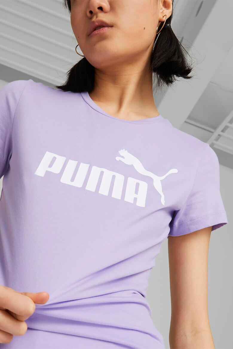 Puma Tricou din bumbac cu logo Essentials - Pled.ro