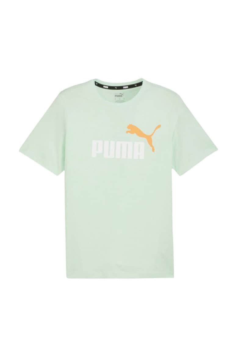 Puma Tricou Essentials Logo 586759-88 Barbati Verde - Pled.ro