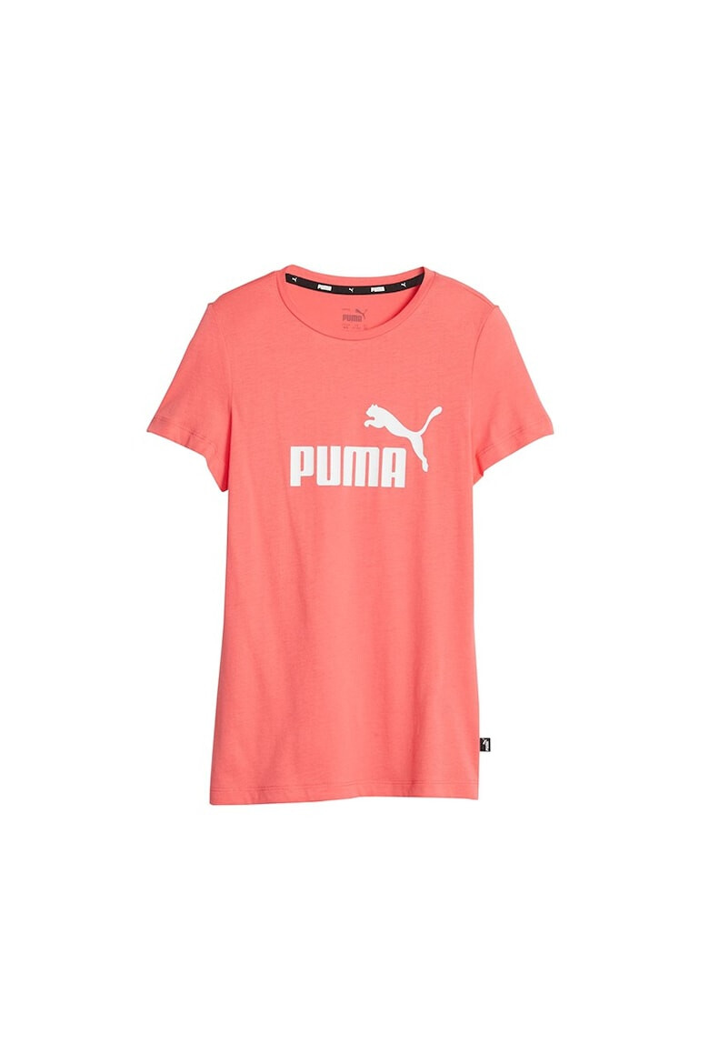 Puma Tricou Essentials Logo JR 587029-92 Fete Roz - Pled.ro