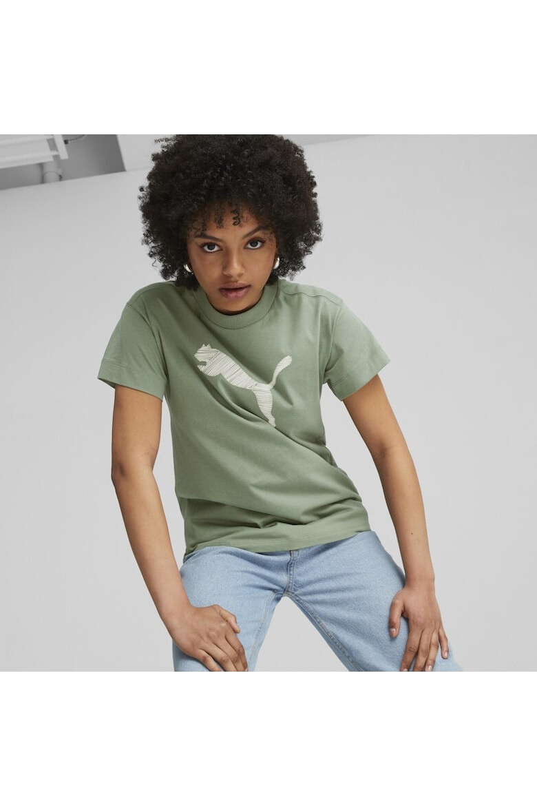 Puma Tricou HER W 676000-44 Verde - Pled.ro