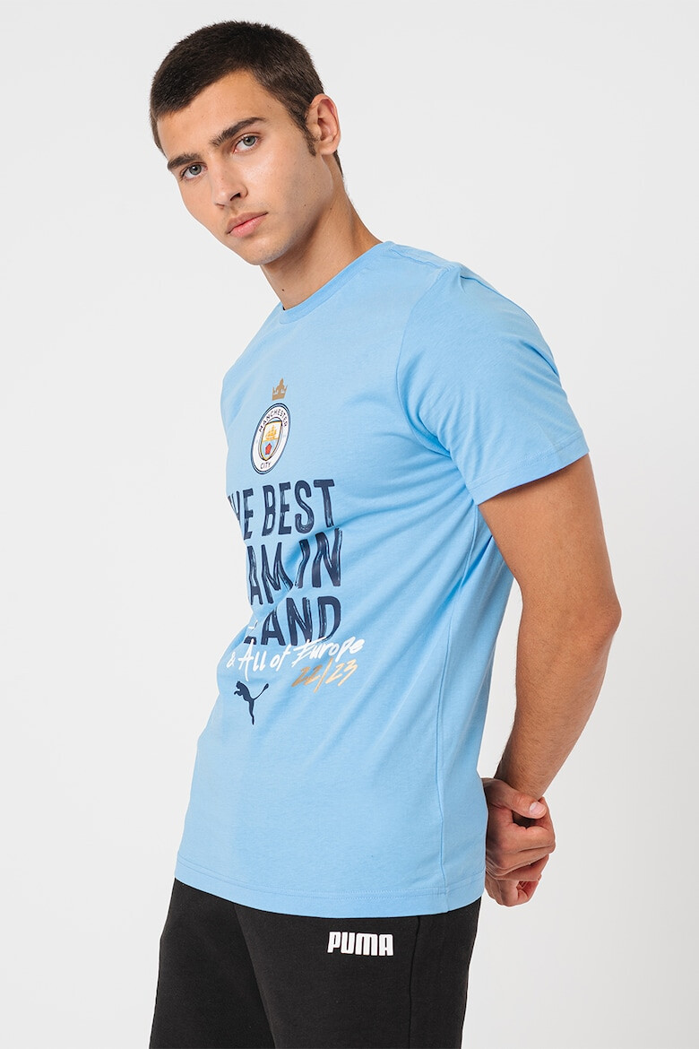 Puma Tricou pentru fotbal Manchester City 22/23 CL Champions - Pled.ro