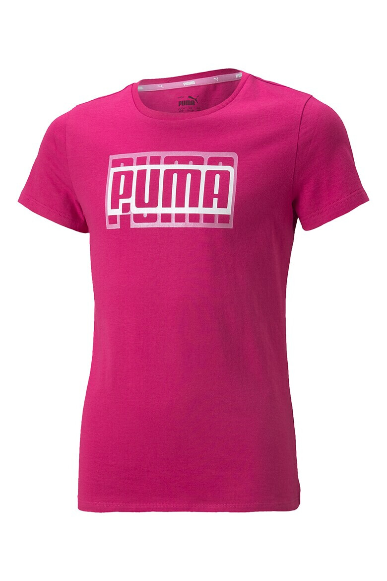 Puma Tricou regular fit cu imprimeu logo Alpha - Pled.ro