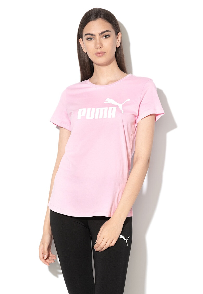 Puma Tricou regular fit cu imprimeu logo Essentials - Pled.ro