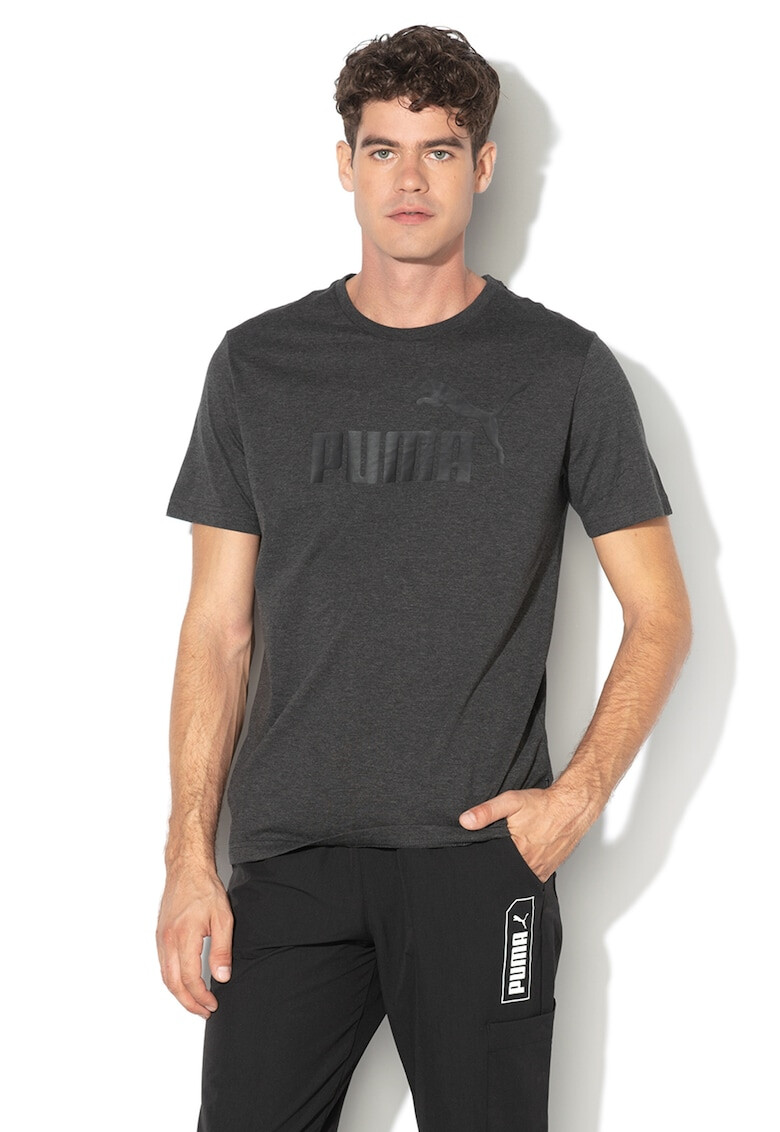 Puma Tricou cu imprimeu logo Heather - Pled.ro