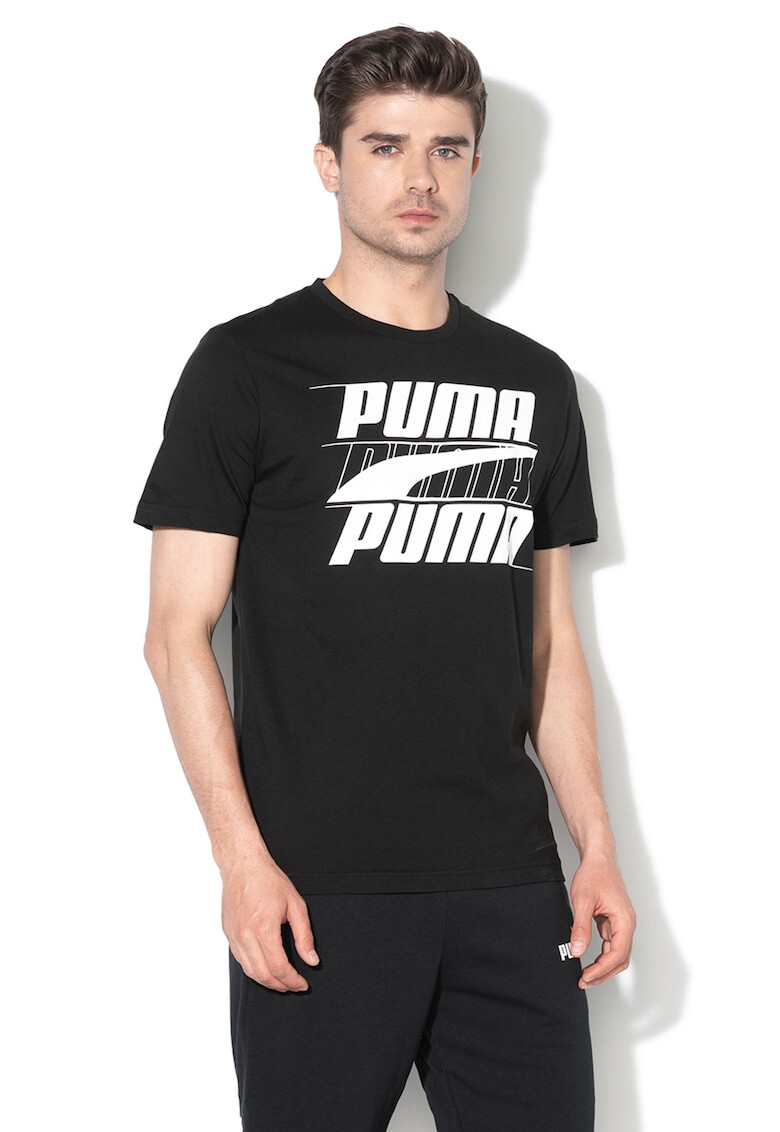 Puma Tricou regular fit cu imprimeu logo Rebel 2 - Pled.ro