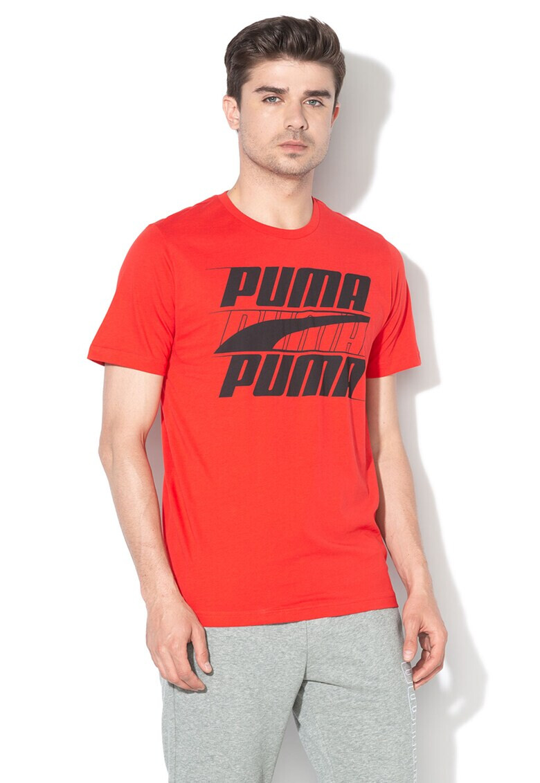 Puma Tricou regular fit cu imprimeu logo Rebel 2 - Pled.ro