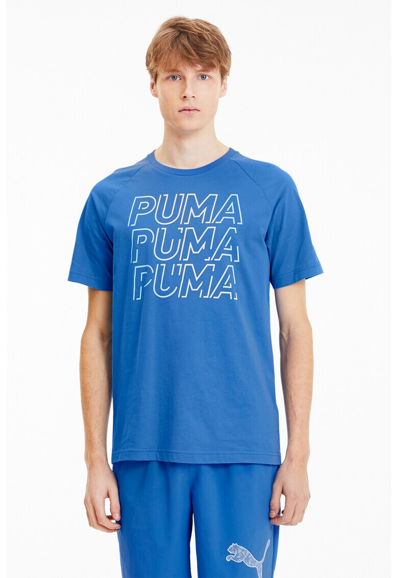 Puma Tricou regular fit cu imprimeu logo si dryCELL Modern - Pled.ro