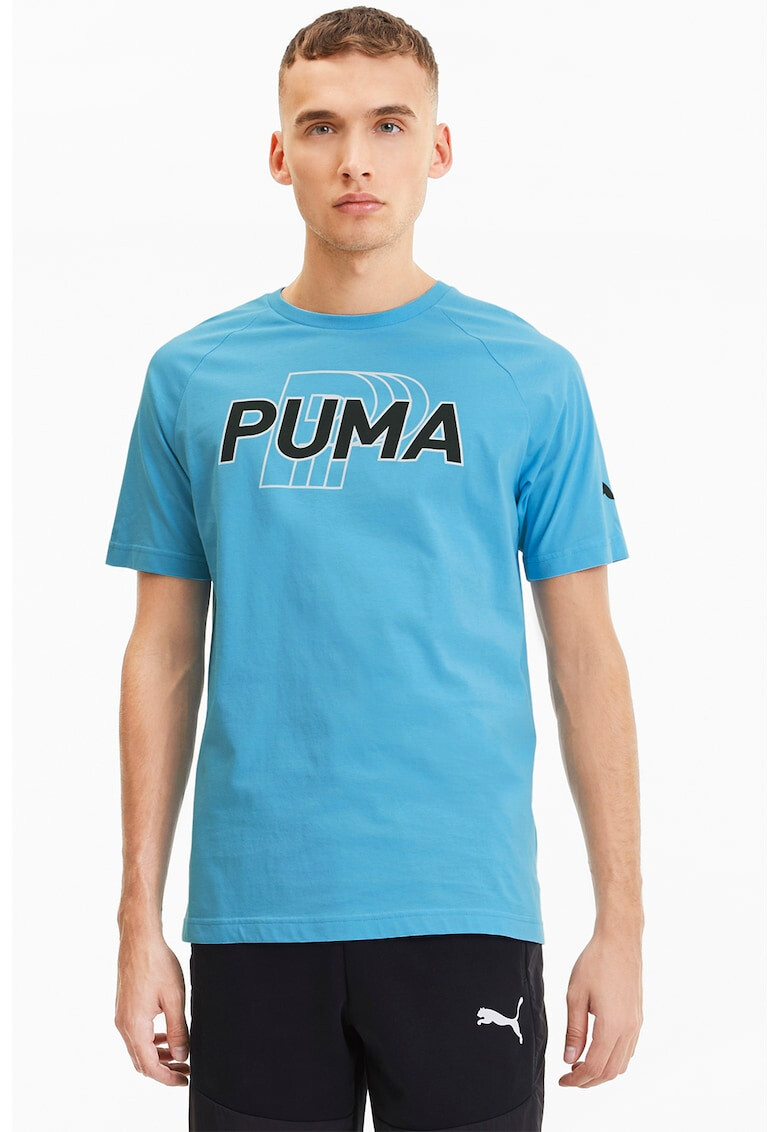 Puma Tricou regular fit cu imprimeu logo si dryCELL Modern - Pled.ro