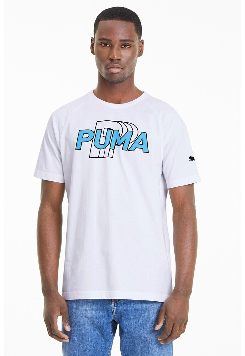 Puma Tricou regular fit cu imprimeu logo si dryCELL Modern - Pled.ro