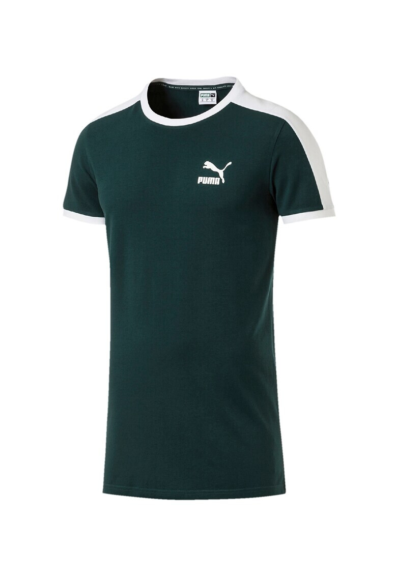 Puma Tricou slim fit cu imprimeu logo Iconic T7 - Pled.ro