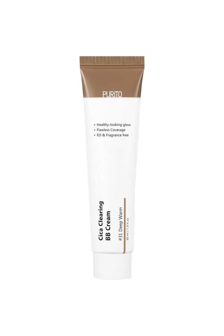 Purito Crema Coloranta de fata BB Cream Purtio Cica Clearing 31 Deep Warm 30 ml - Pled.ro