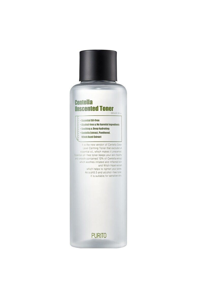 Purito Toner pentru fata fara miros Centella 200 ml - Pled.ro