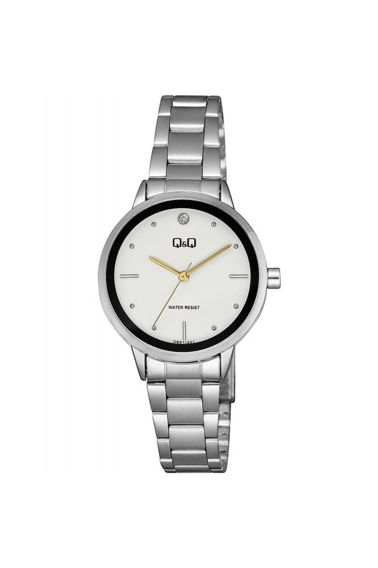 Q&Q Ceas dama QB97J201Y Quartz Argintiu - Pled.ro