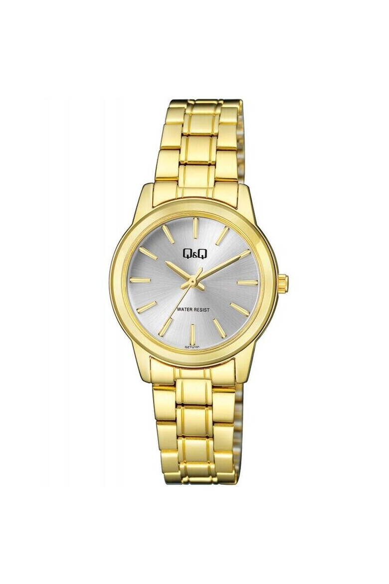 Q&Q Ceas dama QZ71J001Y Quartz Auriu - Pled.ro