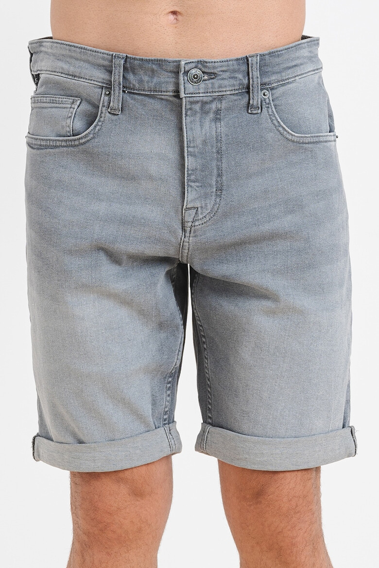 Q/S by s.Oliver Bermude regular fit din denim cu talie medie - Pled.ro