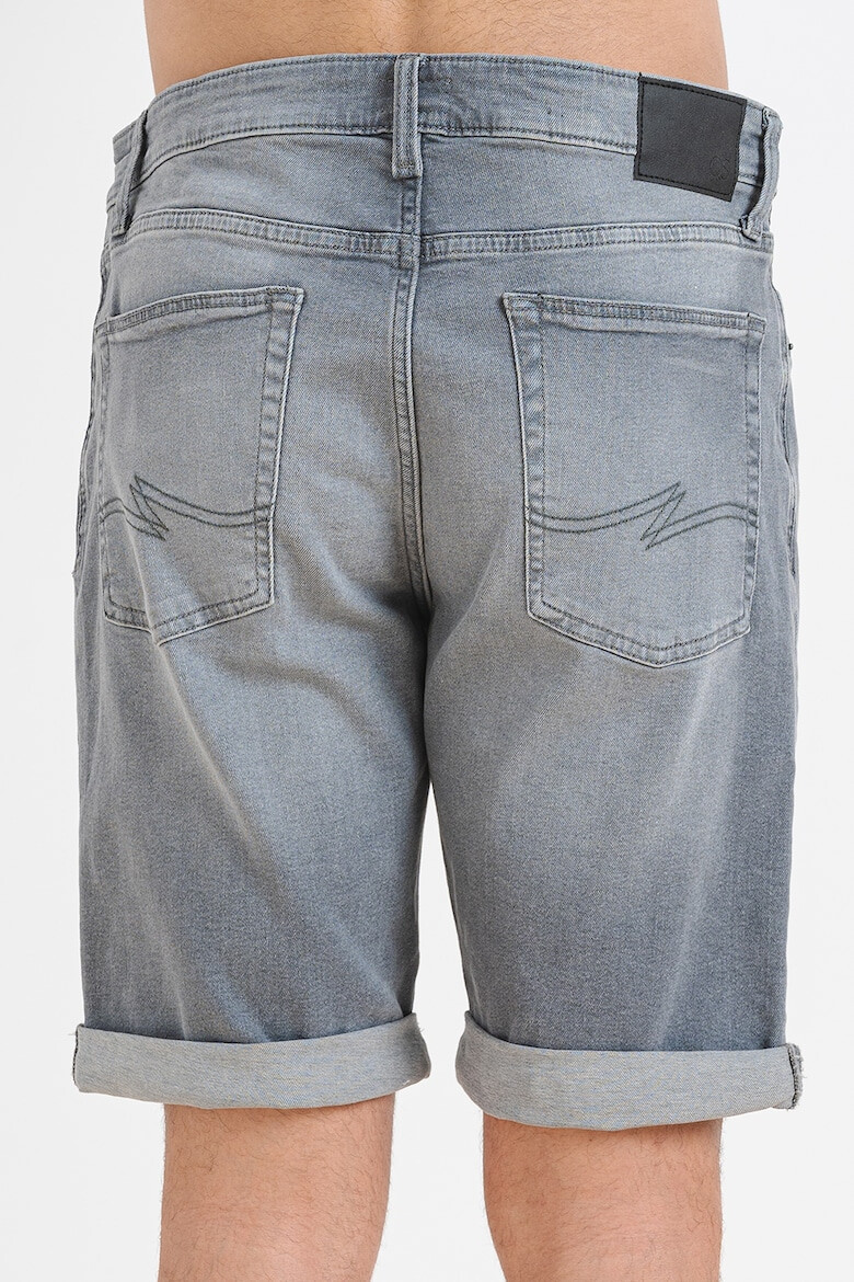 Q/S by s.Oliver Bermude regular fit din denim cu talie medie - Pled.ro