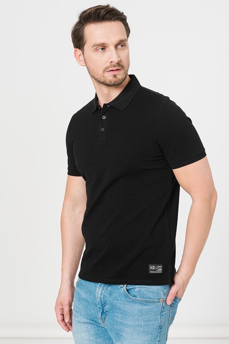 Q/S by s.Oliver s.Oliver Tricou polo regular fit din pique - Pled.ro