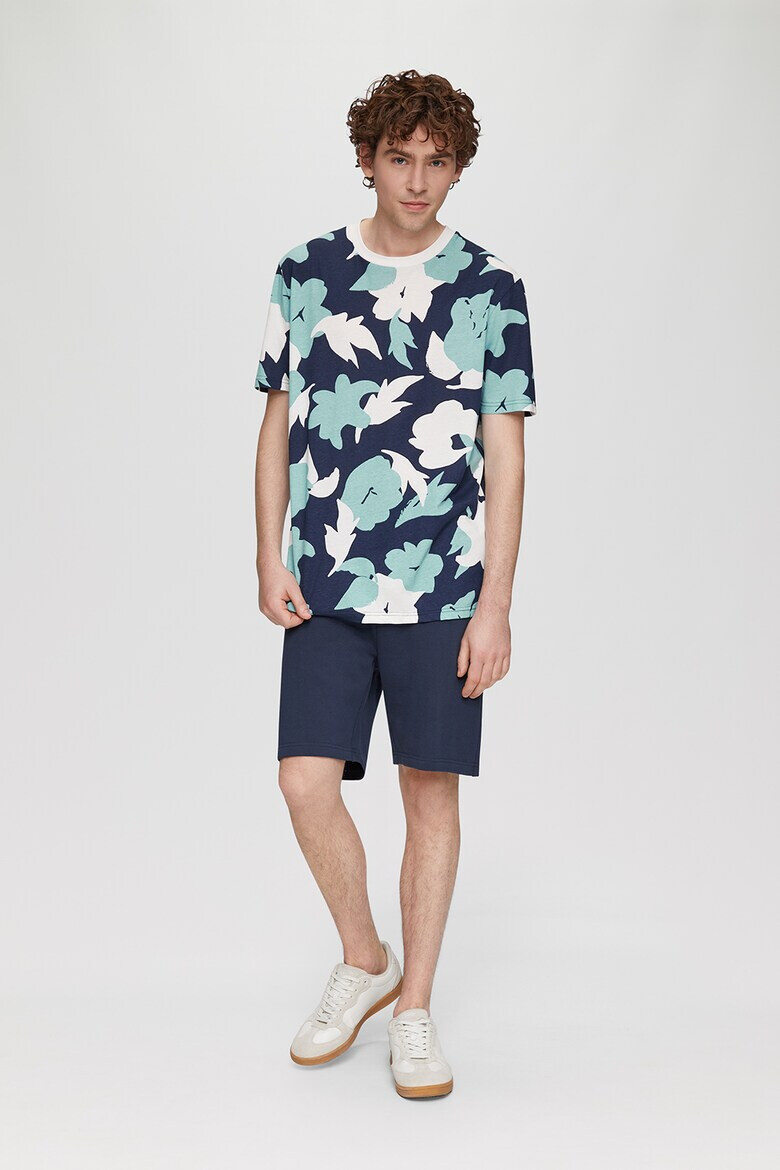 Q/S by s.Oliver Tricou de bumbac cu imprimeu floral - Pled.ro