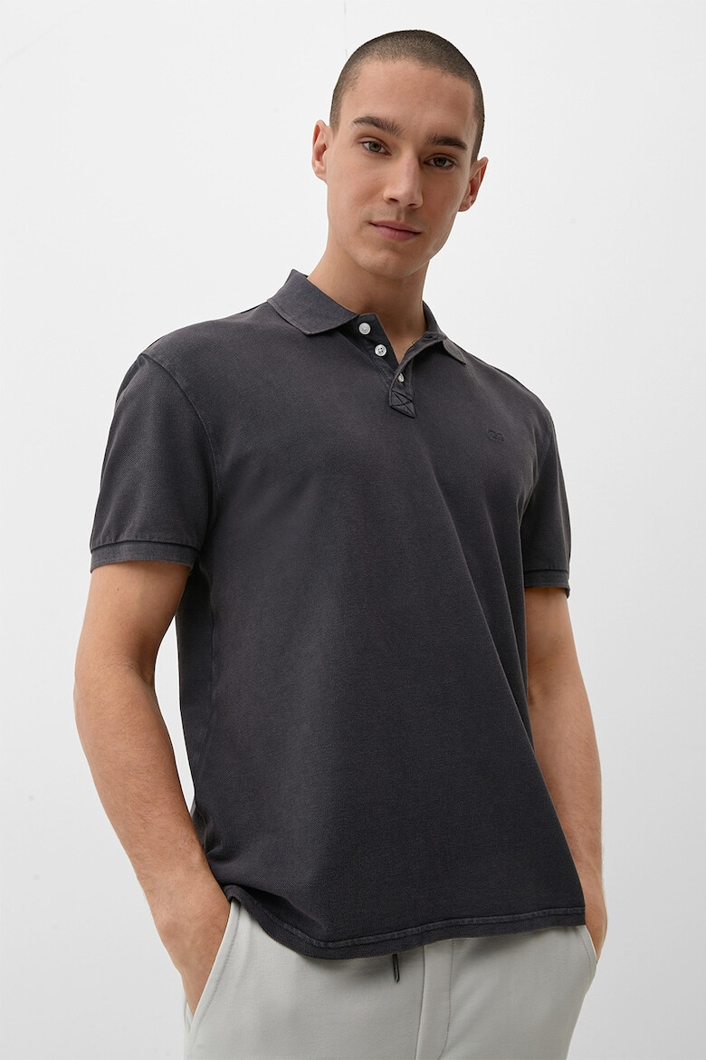 Q/S by s.Oliver Tricou polo regular fit din pique - Pled.ro