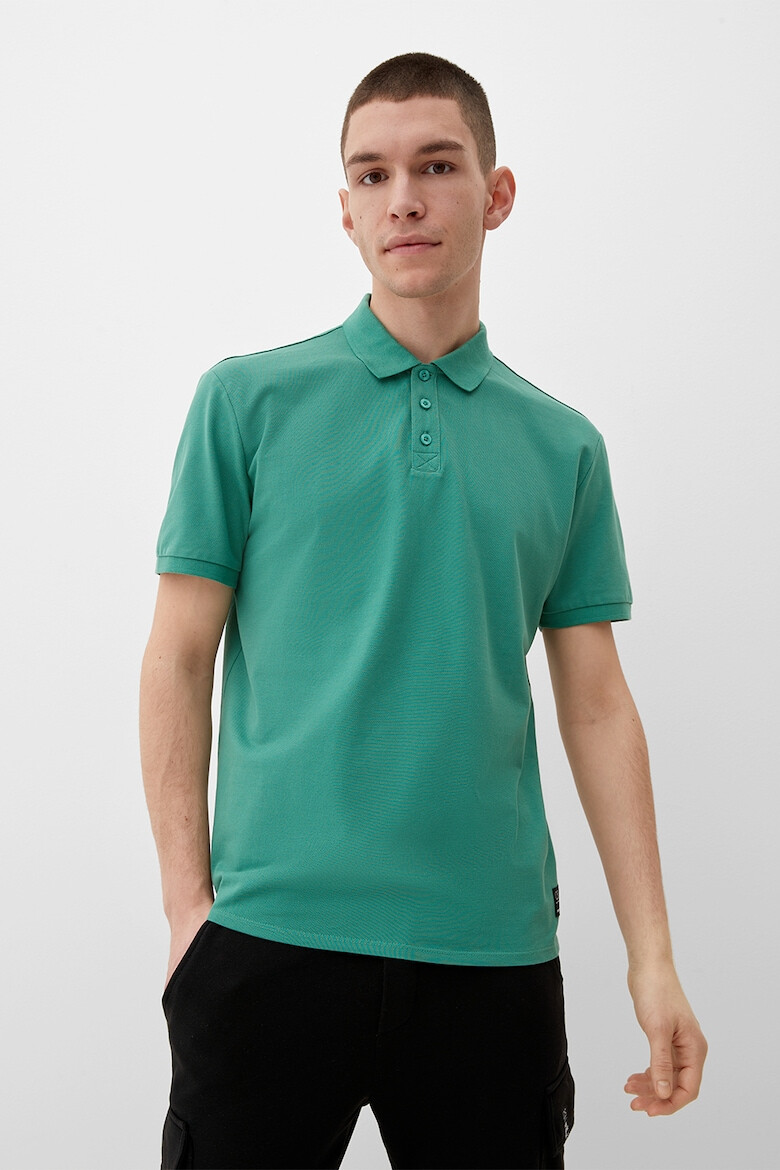 Q/S by s.Oliver Tricou polo regular fit din pique - Pled.ro