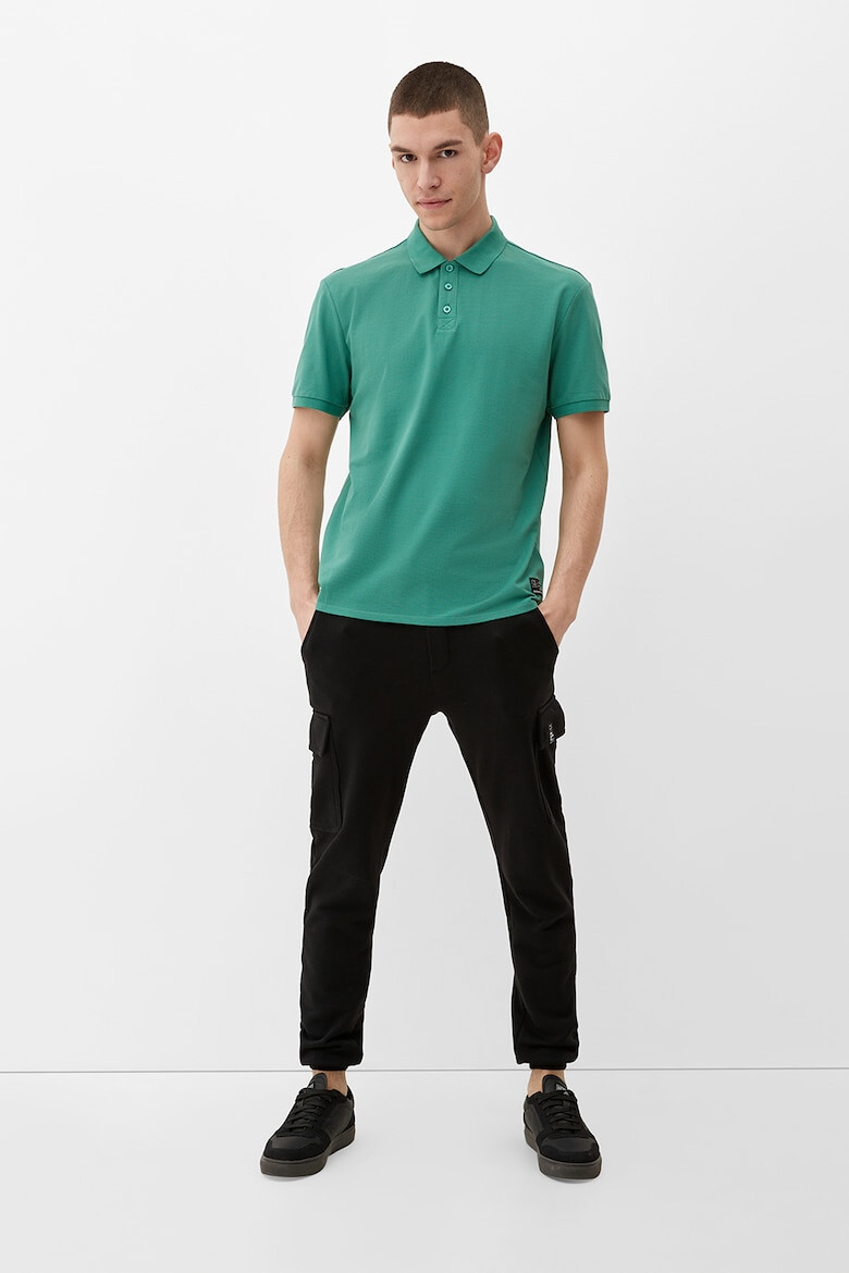 Q/S by s.Oliver Tricou polo regular fit din pique - Pled.ro