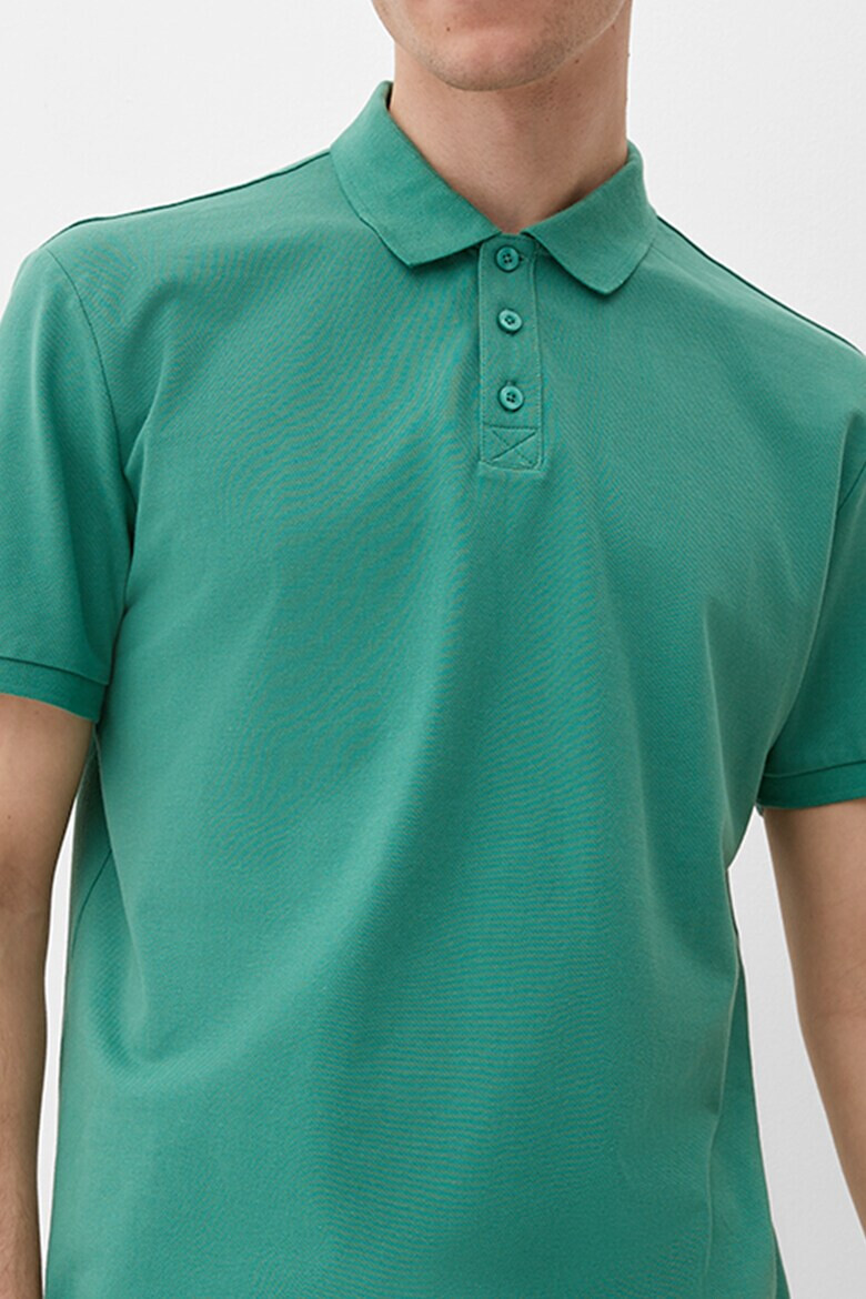 Q/S by s.Oliver Tricou polo regular fit din pique - Pled.ro