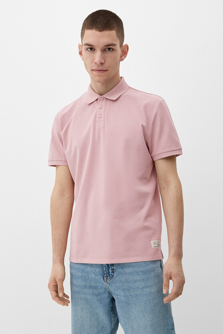 Q/S by s.Oliver Tricou polo regular fit din pique - Pled.ro