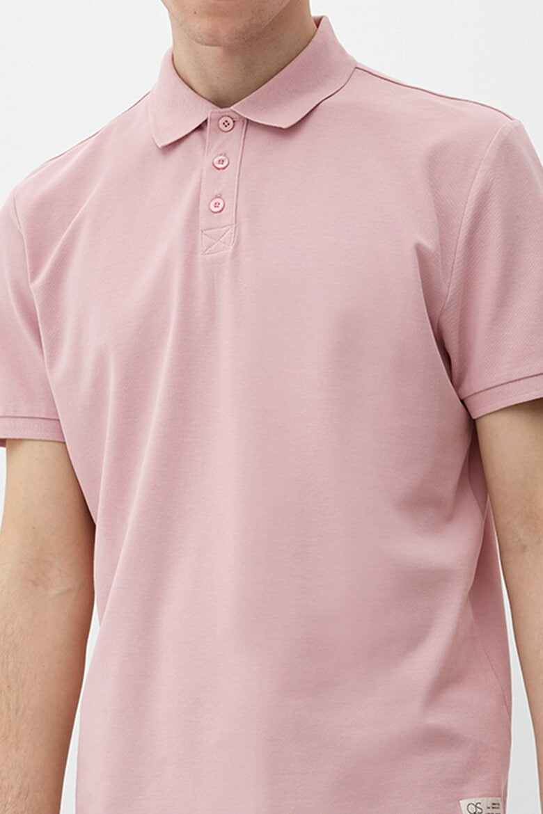 Q/S by s.Oliver Tricou polo regular fit din pique - Pled.ro