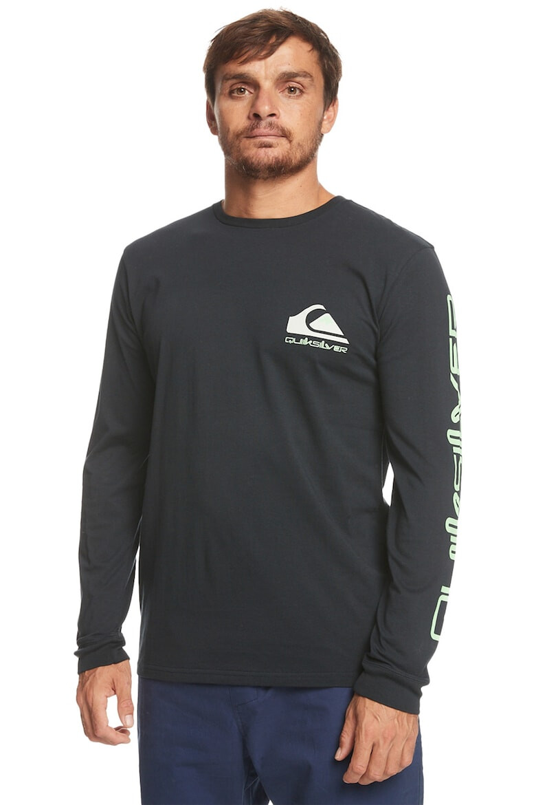 QUIKSILVER Bluza de bumbac cu decolteu la baza gatului Omni - Pled.ro