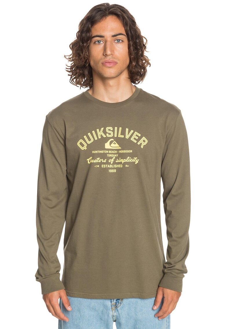 QUIKSILVER Bluza din jerseu cu decolteu la baza gatului Creators Of Simplicity - Pled.ro