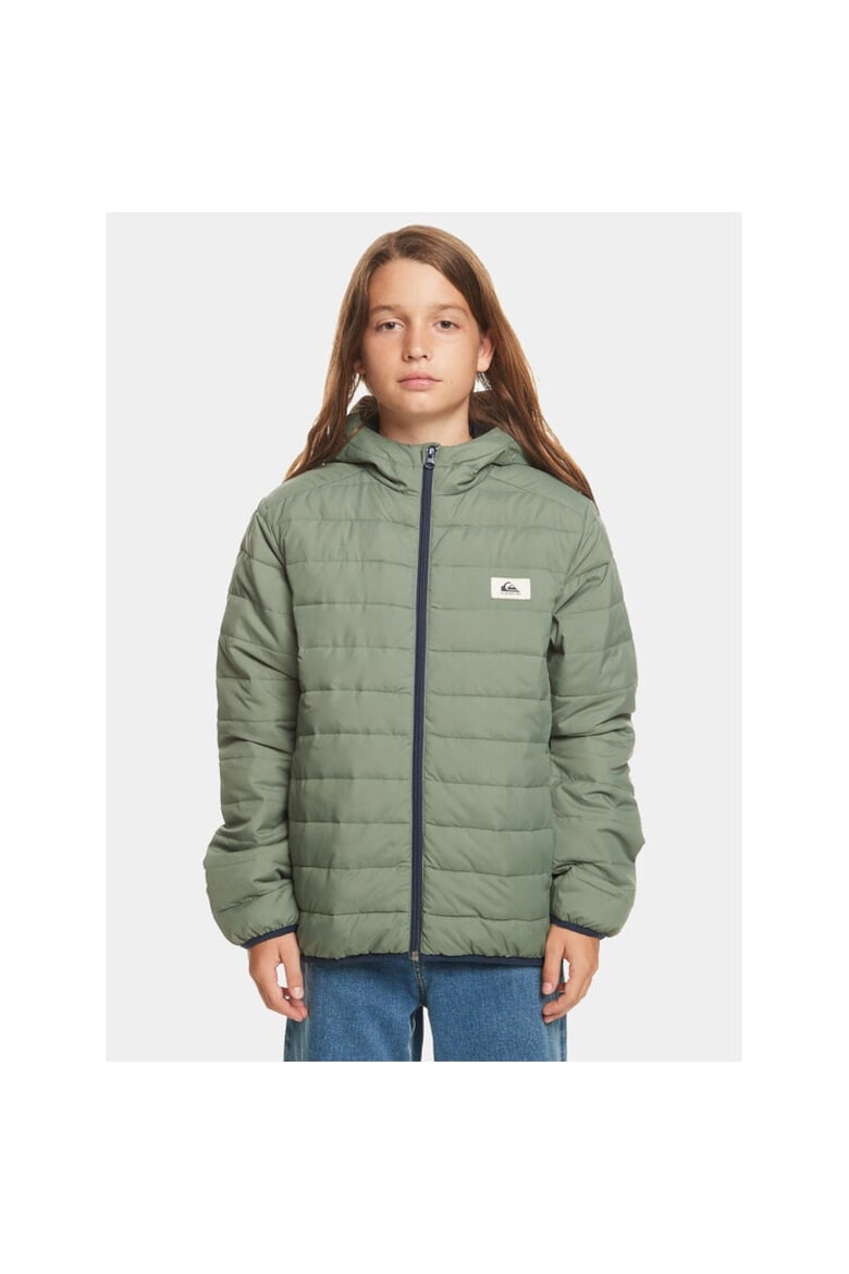 QUIKSILVER Geaca copii 7089 Poliester Verde - Pled.ro