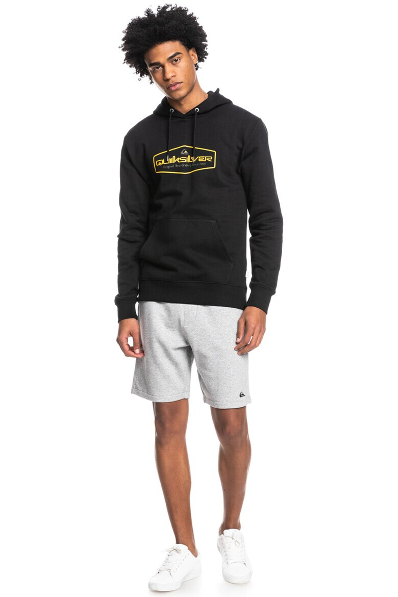 QUIKSILVER Hanorac cu buzunar kangaroo pentru fitness Omni Lockup - Pled.ro