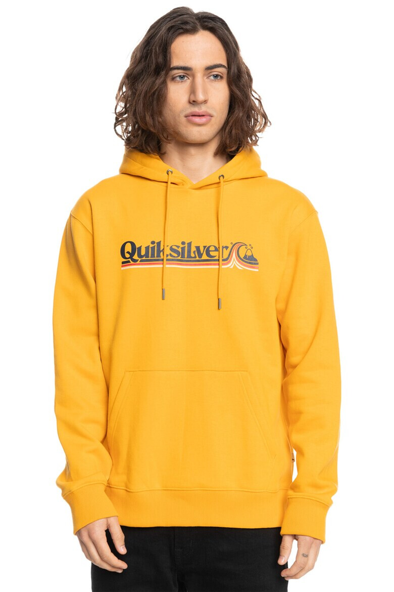 QUIKSILVER Hanorac cu imprimeu logo All Lined Up - Pled.ro