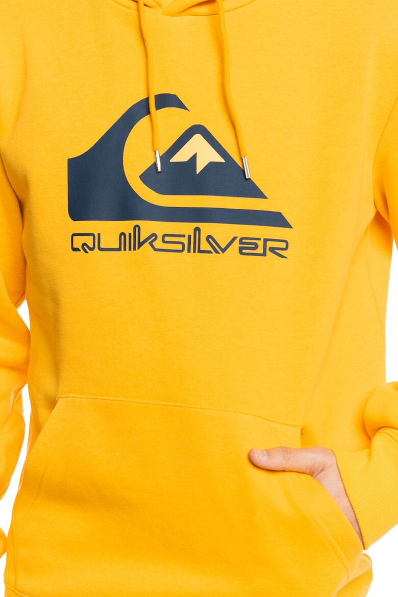 QUIKSILVER Hanorac cu imprimeu logo si buzunar kangaroo Biglogo - Pled.ro