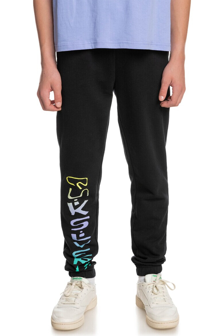 QUIKSILVER Pantaloni cu imprimeu logo pentru fitness Radical Times - Pled.ro