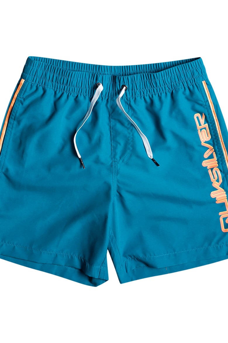 QUIKSILVER Pantaloni scurti de baie cu imprimeu logo Vert - Pled.ro