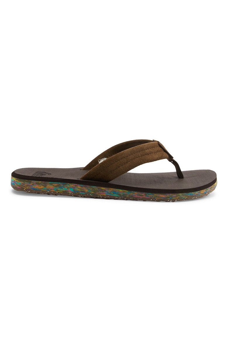 QUIKSILVER Papuci flip-flop cu logo Carver - Pled.ro