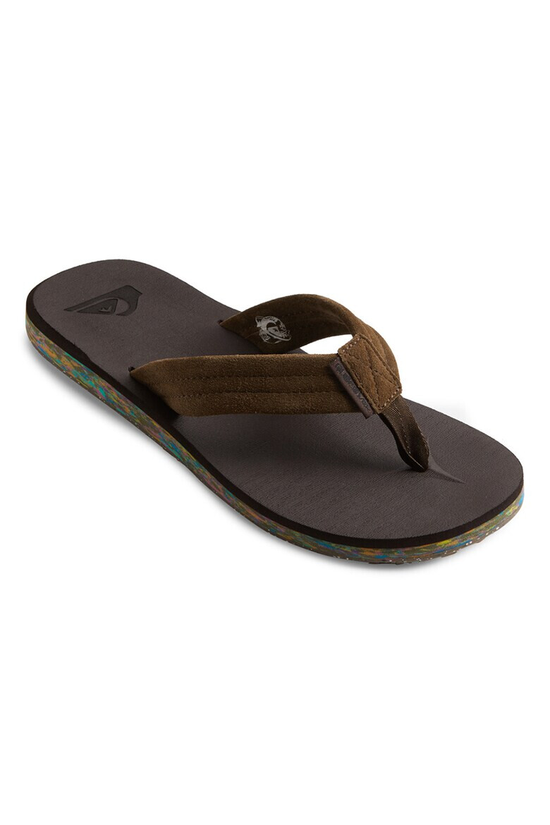 QUIKSILVER Papuci flip-flop cu logo Carver - Pled.ro