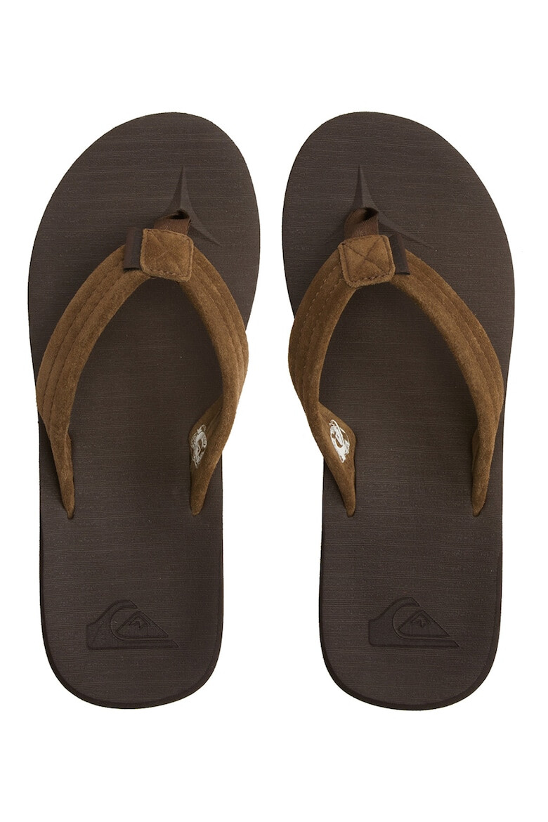 QUIKSILVER Papuci flip-flop cu logo Carver - Pled.ro