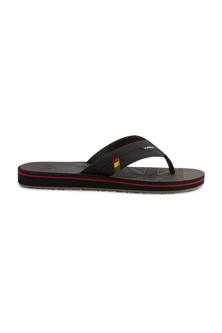 QUIKSILVER Papuci flip-flop cu logo Island Oasis - Pled.ro