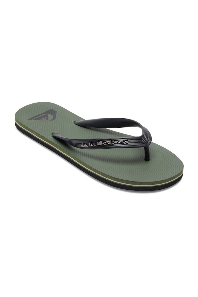 QUIKSILVER Papuci flip-flop cu logo Molokai - Pled.ro