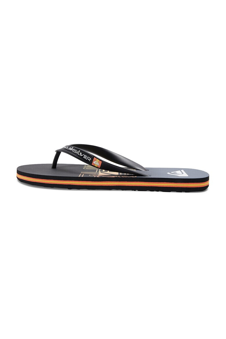 QUIKSILVER Papuci flip-flop cu logo Molokai - Pled.ro