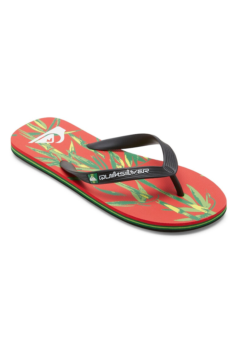 QUIKSILVER Papuci flip-flop cu logo Molokai - Pled.ro