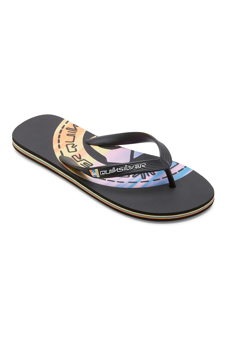 QUIKSILVER Papuci flip-flop cu logo Molokai - Pled.ro