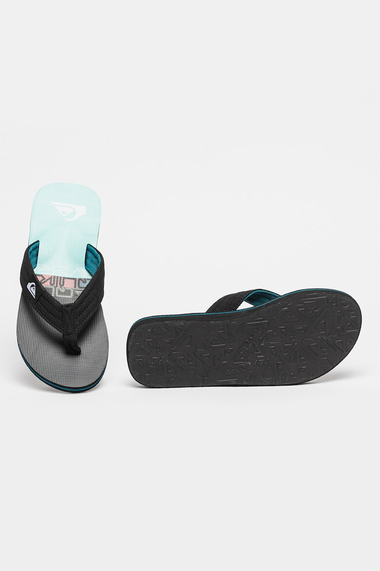 QUIKSILVER Papuci flip-flop cu logo Molokai - Pled.ro