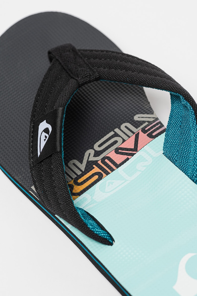 QUIKSILVER Papuci flip-flop cu logo Molokai - Pled.ro