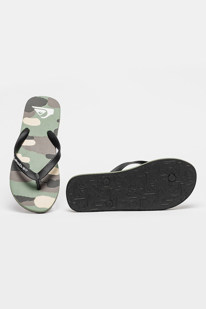 QUIKSILVER Papuci flip-flop cu logo Molokai - Pled.ro